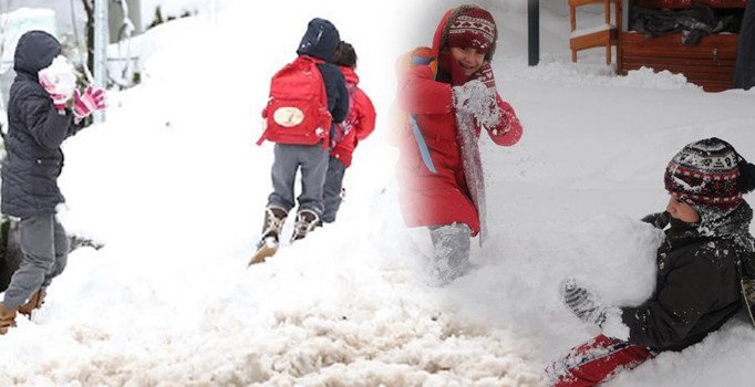 Bingöl’ün 4 ilçesinde okullara kar tatili