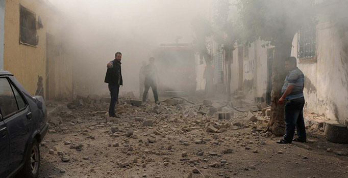 Kilis'te Şıh Mehmet türbesi yakınlarına roket mermisi atıldı - Son dakika haberleri