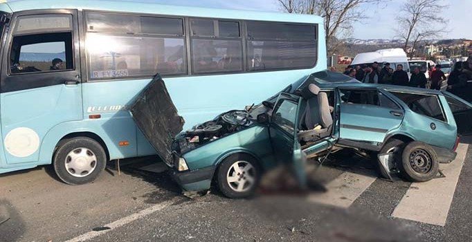 Ordu'da feci kaza: 2 ölü