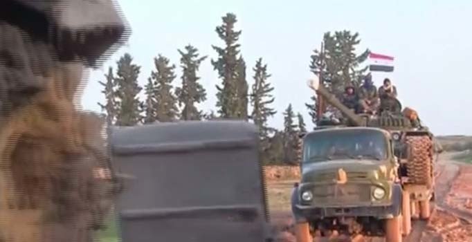 Esad rejiminden Münbiç'e askeri yığınak