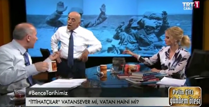 TRT'de Mustafa Kemal,
Enver Paşa atışması