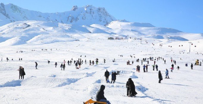 Erciyes'te tipi uyarısı: Tesisler 2 gün kapalı olacak