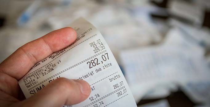 Alışveriş fişlerindeki ölümcül tehlike