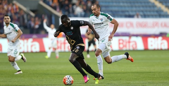Süper Lig'de Osmanlıspor ile Bursaspor 3-3 berabere kaldı