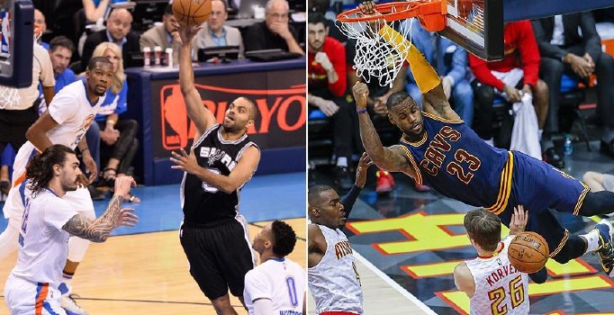 NBA'de San Antonio Spurs ve Cleveland Cavaliers kazanan taraf oldu