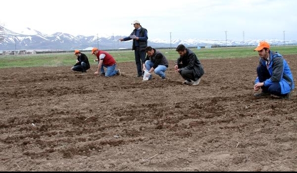 Astronotların besini Doğu Anadolu'ya da ekildi