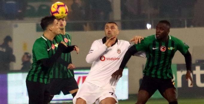 Akhisar Belediyespor - Beşiktaş: 1-3 (Maç sonucu)