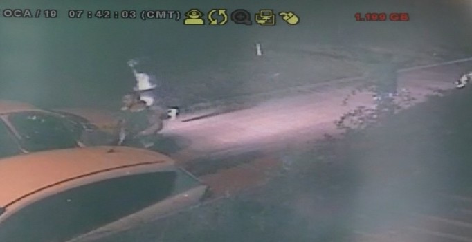 Bursa’daki dehşet anları güvenlik kamerasına böyle yansıdı...