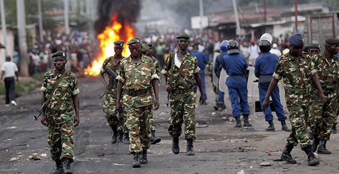 Burundi'deki gösterilerde
 bir gösterici öldü