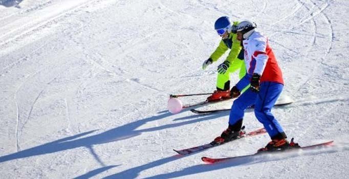 Palandöken'de sömestir bereketi