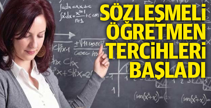 Sözleşmeli öğretmenlik tercihleri başladı: Öğretmenlik tercihleri nasıl yapılır? Hangi tarihlerde?
