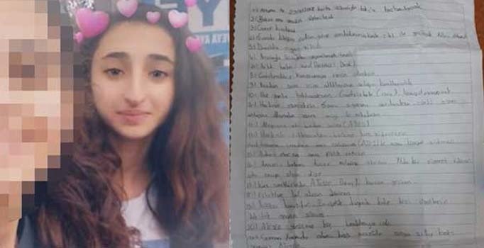 Mavi Balina kurbanı Emine'den fare zehirli intihar notu