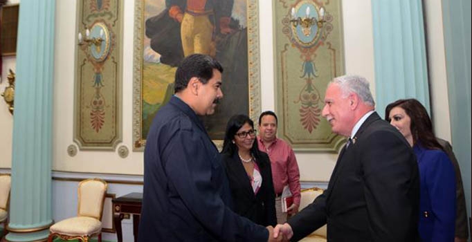 Venezuela'dan Filistin'e 
büyükelçilik müjdesi