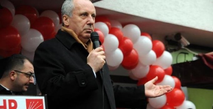 Muharrem İnce: CHP Genel Merkezi'nin yaptığı yanlışlar Ağrı Dağı'nı aştı