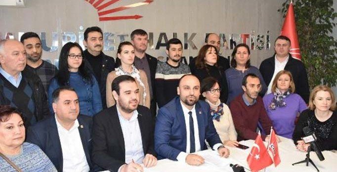 CHP'nin Çorlu ilçe teşkilatı istifa etti