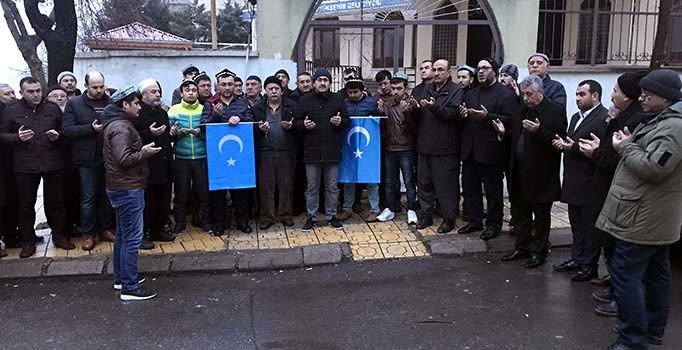 Kahramanmaraş'ta Doğu Türkistan için dua