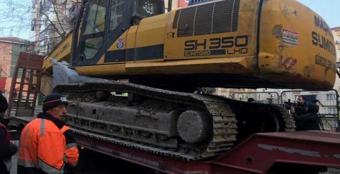 Son dakika! Kartal'da yıkım başladı