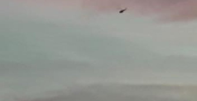 Helikopterin düşme anı kamerada