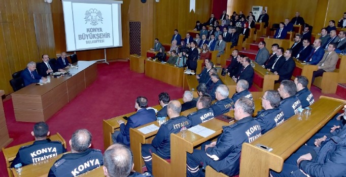 Başkan Altay Büyükşehir’in Bölge şefleriyle buluştu