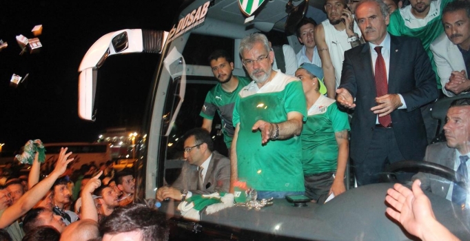 Bursaspor Başkanı: O kupa Bursa'ya gelecek