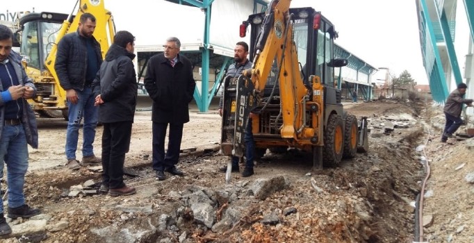 İnönü Hizmet Çarşısında sona yaklaşıldı