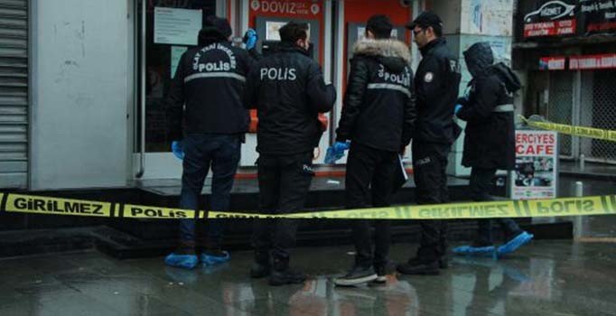 Banka müdürüne silahlı saldırı