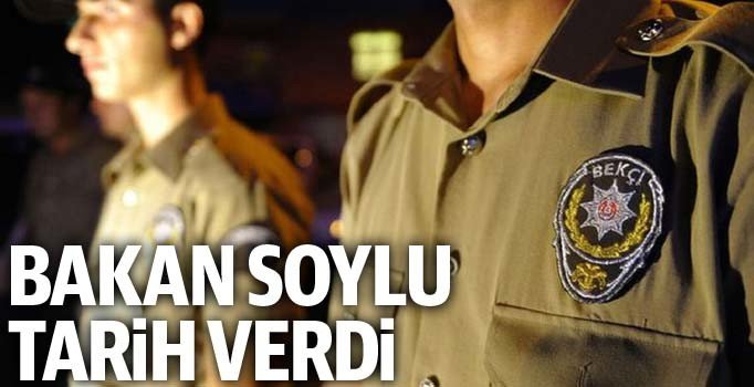 Bekçi alımı ile ilgili son dakika açıklaması | Bakan Soylu 8 bin bekçi alımı için tarih verdi