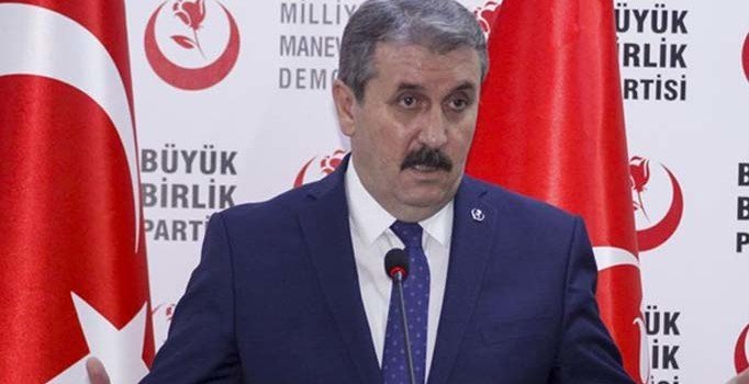BBP lideri Mustafa Destici: Milletin kararının sandıkta tecellisini göreceğiz