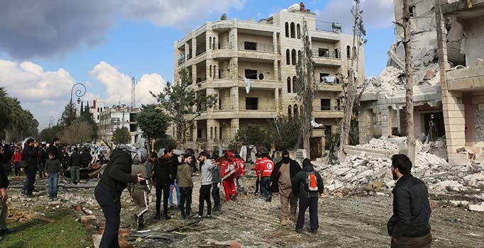 İdlib'de bombalı saldırı