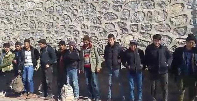 Van'da 103 kaçak göçmen yakalandı