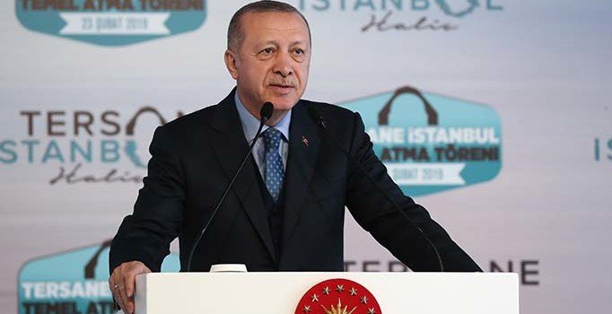 Erdoğan: Tersane İstanbul Projesi 60 bin kişiye istihdam sağlayacak