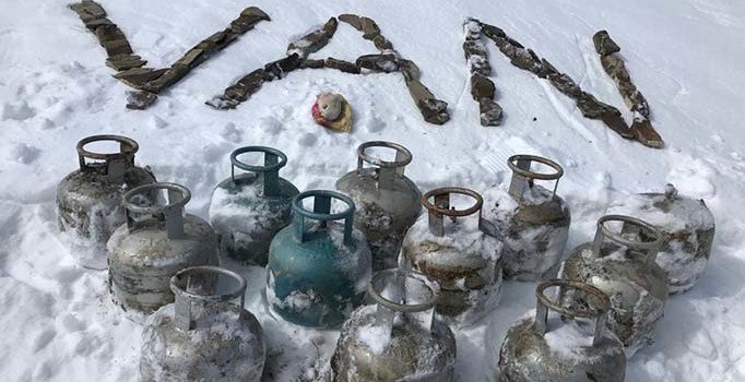 Van'da operasyon: Saldırılarda kullanılacak 12 tüp bulundu