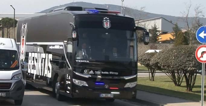 Beşiktaş kafilesi Kayseri’ye gitti
