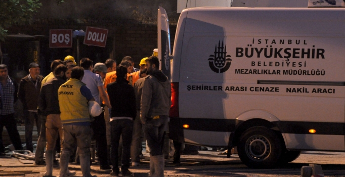 Metro inşaatındaki iş kazasında 1 işçi öldü