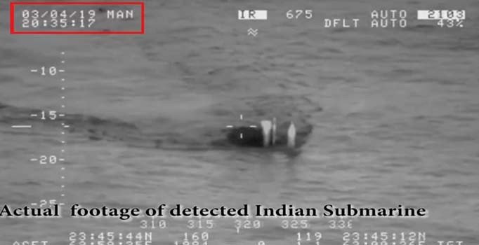 Pakistan: Karasularımıza girmeye çalışan Hint denizaltısını engelledik