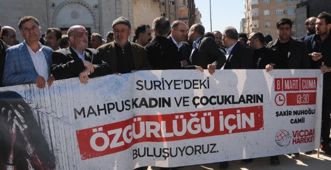 ’Suriye’de tutuklu kadın ve çocuklar serbest bırakılsın’ çağrısı