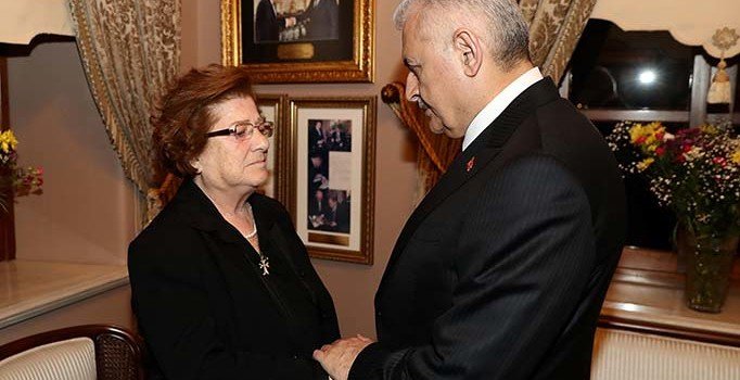 Yıldırım'dan Mutafyan için taziye ziyareti