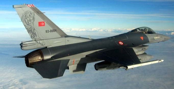 Irak'ın kuzeyindeki hedefler vuruldu