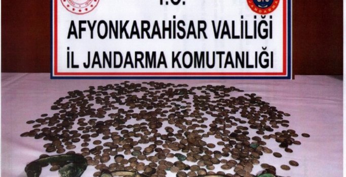 Afyonkarahisar'da tarihi eser operasyonu