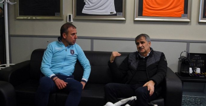 Milli Takım teknik direktörü Şenol Güneş'ten Başakşehir'e ziyaret