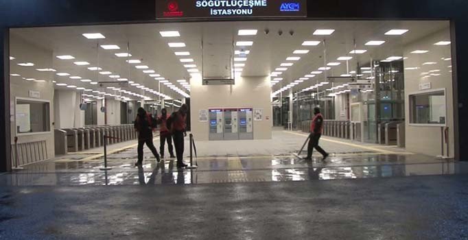 Gebze-Halkalı Banliyö Tren Hattı'nda ilk gün