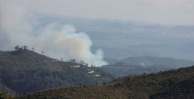 Esad rejiminden Türkmendağı'na yoğun bombardıman
