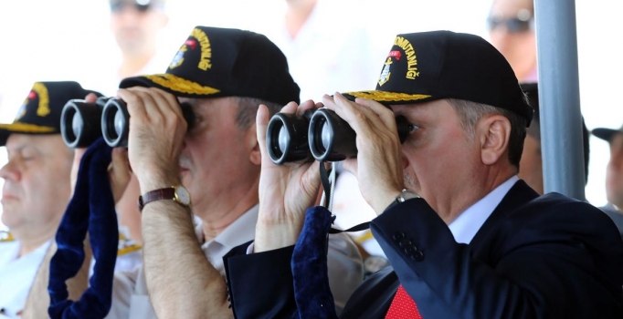 Başkomutan Erdoğan, Denizkurdu Tatbikatı'nda