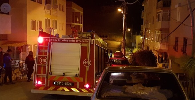 Kuşadası’nda yangın korkuttu