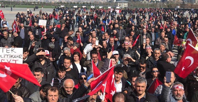 EYT'liler İstanbul'da buluştu: EYT burada, devlet nerede