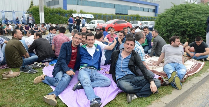 Mako'da iş bırakma eylemi sona erdi