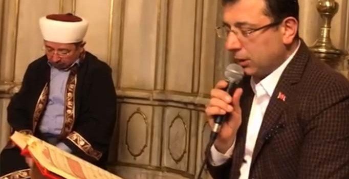 Ekrem İmamoğlu, Yeni Zelanda'da katledilen Müslümanlar için Yasin okudu