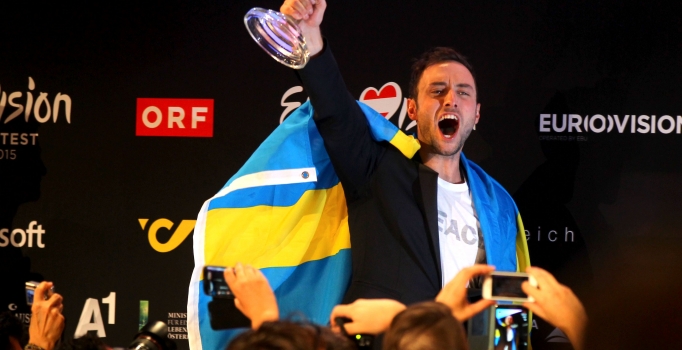 Eurovision 2015 şarkı yarışmasında ilk üçün performansı