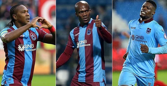 Trabzonspor'un golcü üçlüsü