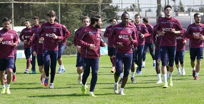 Trabzonspor kuvvet çalıştı